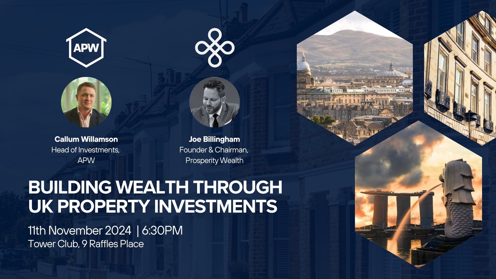 UK Property Event in Singapore by APW and Prosperity Wealth